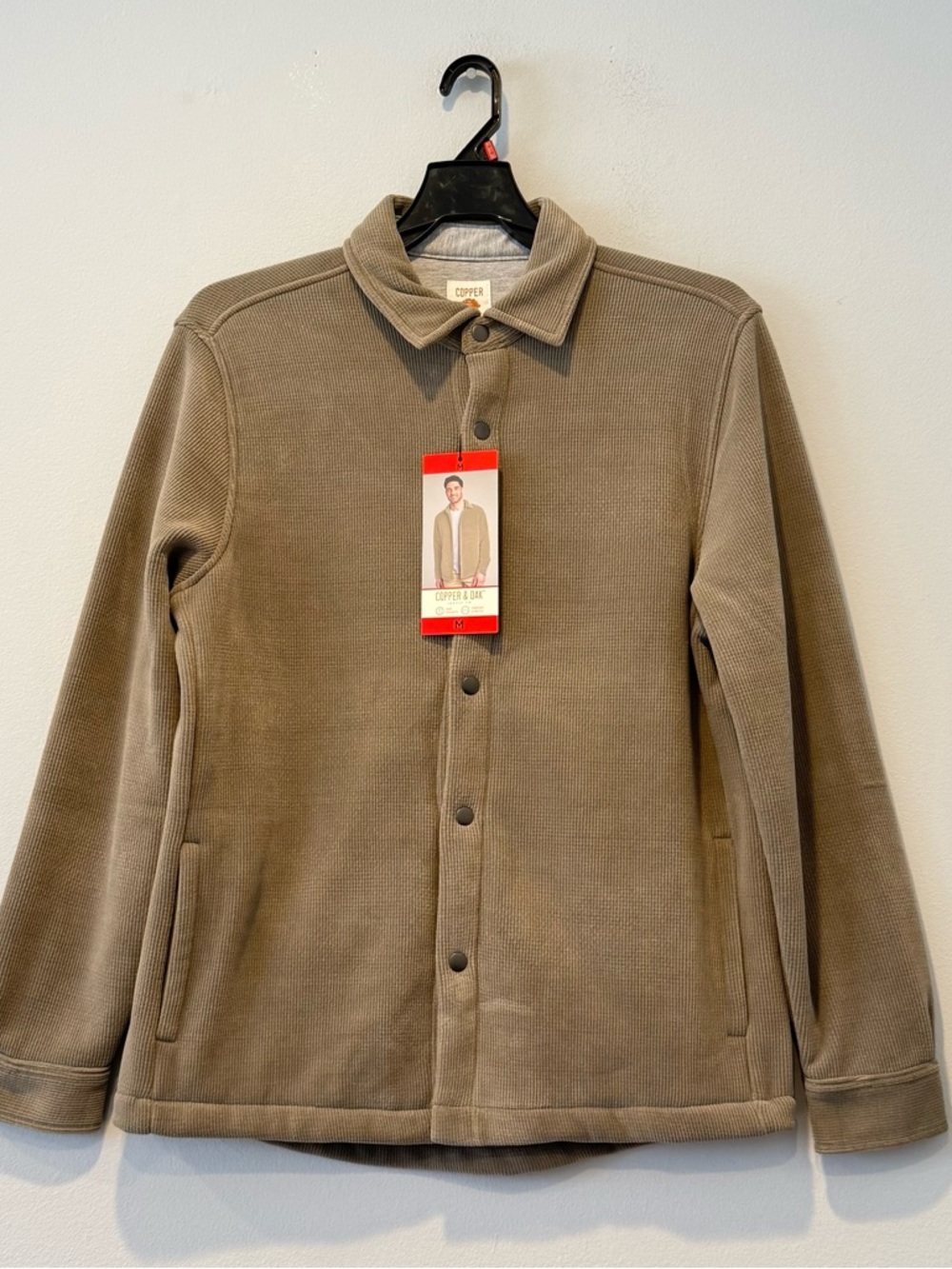 Copper & Oak
Fleece Shirt Jacket, Plush fabric, Classic fit - Picture 8 of 10